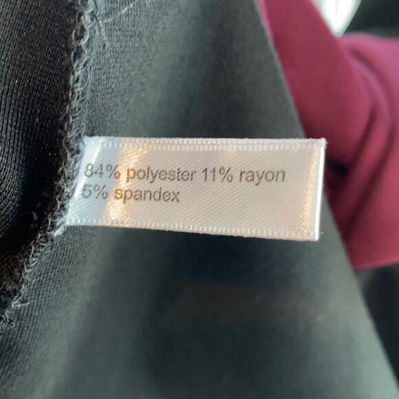 Eloquii Black paneled Short Sleeve Midi Career Dress 20 - Picture 8 of 8